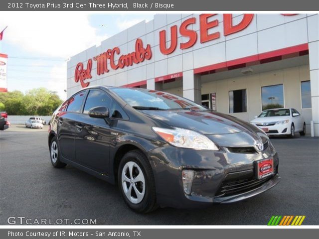 2012 Toyota Prius 3rd Gen Three Hybrid in Black