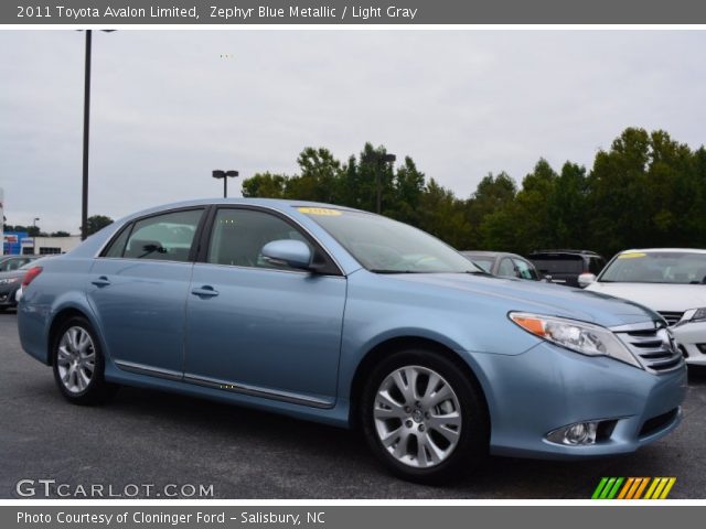 2011 Toyota Avalon Limited in Zephyr Blue Metallic