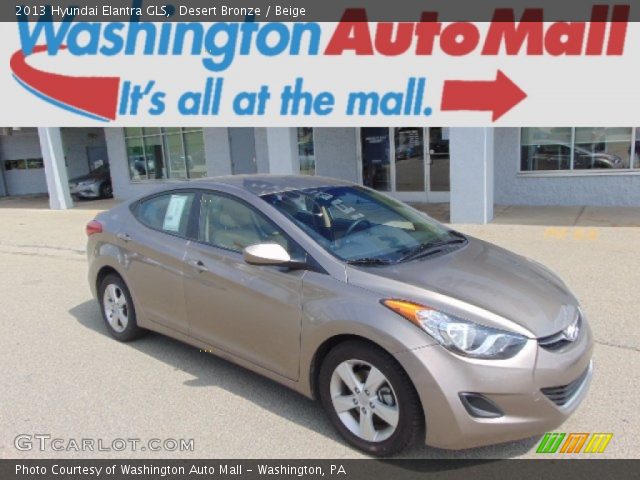 2013 Hyundai Elantra GLS in Desert Bronze
