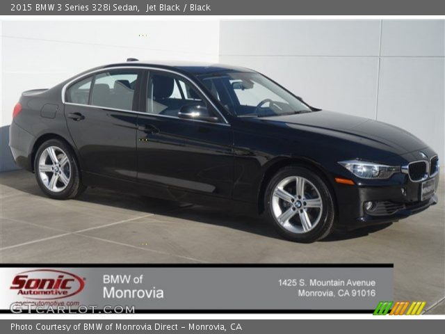 2015 BMW 3 Series 328i Sedan in Jet Black