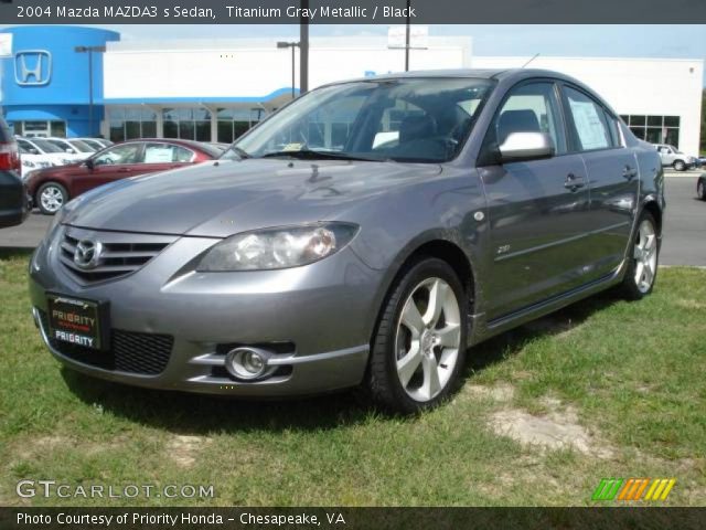 2004 Mazda MAZDA3 s Sedan in Titanium Gray Metallic