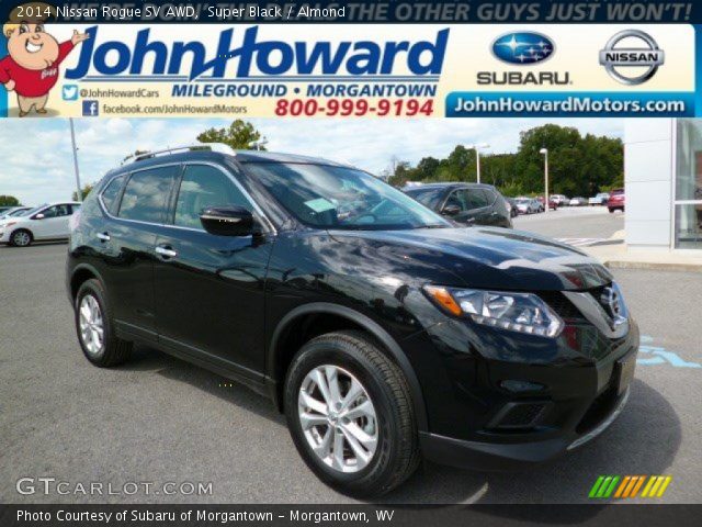 2014 Nissan Rogue SV AWD in Super Black