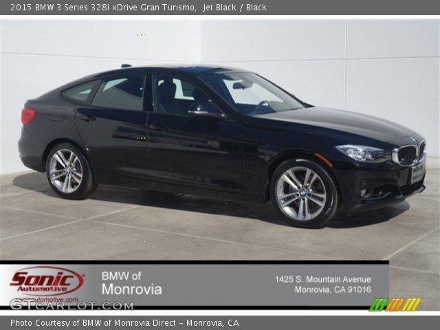 2015 BMW 3 Series 328i xDrive Gran Turismo in Jet Black