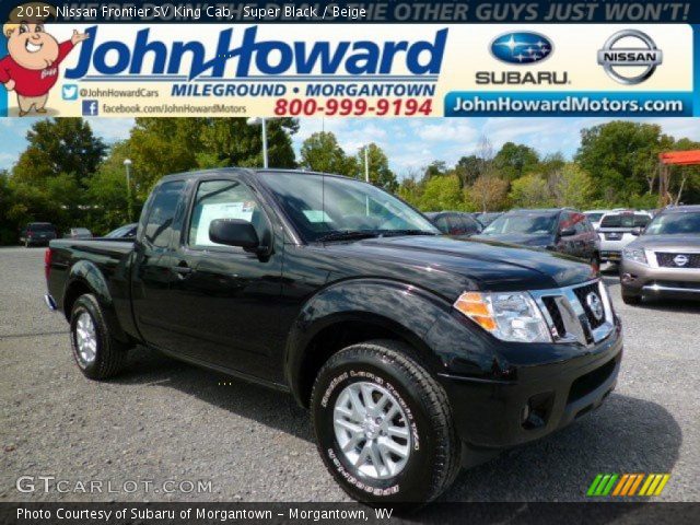 2015 Nissan Frontier SV King Cab in Super Black