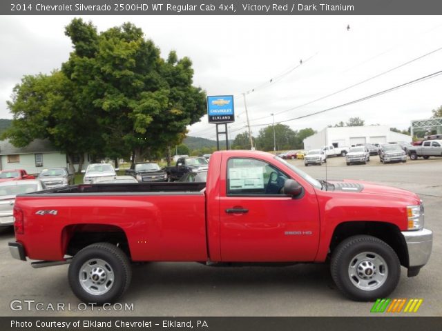 2014 Chevrolet Silverado 2500HD WT Regular Cab 4x4 in Victory Red