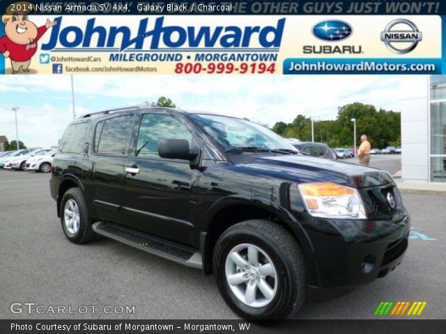 2014 Nissan Armada SV 4x4 in Galaxy Black