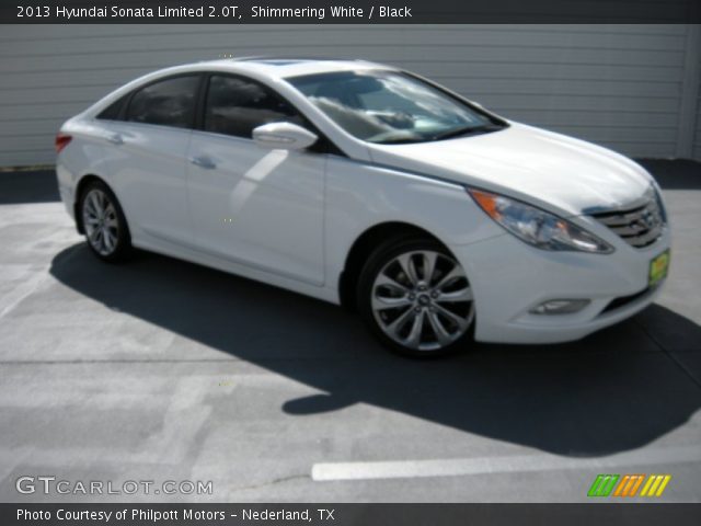 2013 Hyundai Sonata Limited 2.0T in Shimmering White