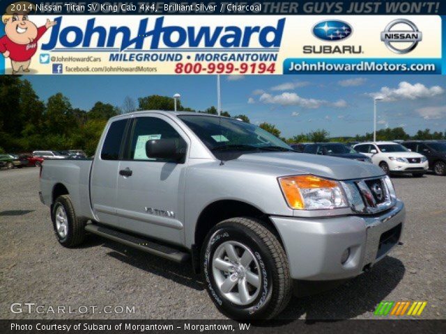 2014 Nissan Titan SV King Cab 4x4 in Brilliant Silver