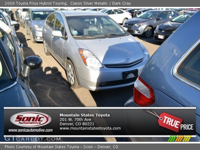 2009 Toyota Prius Hybrid Touring in Classic Silver Metallic