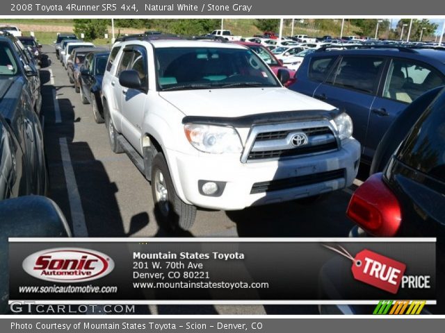 2008 Toyota 4Runner SR5 4x4 in Natural White