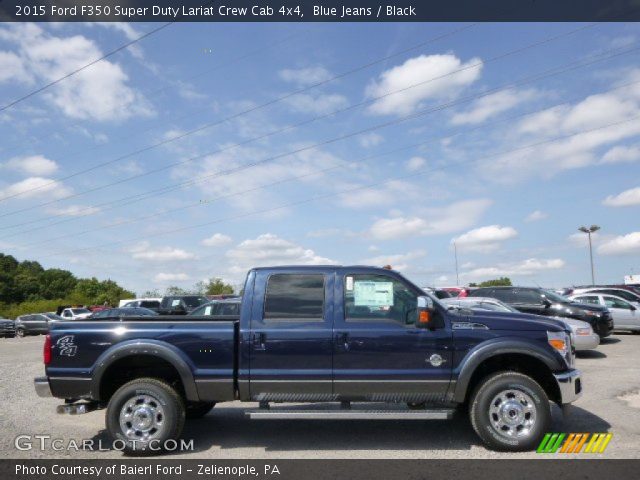 2015 Ford F350 Super Duty Lariat Crew Cab 4x4 in Blue Jeans