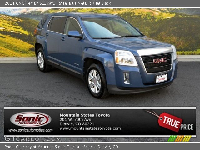 2011 GMC Terrain SLE AWD in Steel Blue Metallic