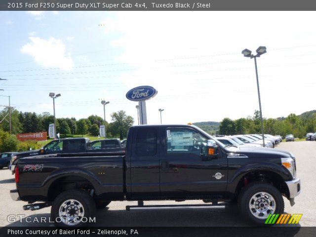 2015 Ford F250 Super Duty XLT Super Cab 4x4 in Tuxedo Black