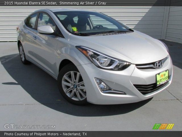 2015 Hyundai Elantra SE Sedan in Shimmering Air Silver