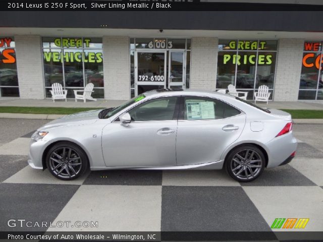 2014 Lexus IS 250 F Sport in Silver Lining Metallic
