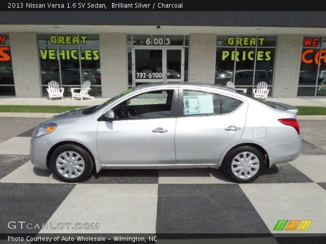 2013 Nissan Versa 1.6 SV Sedan in Brilliant Silver