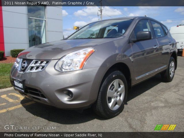 2011 Nissan Rogue S AWD in Platinum Graphite