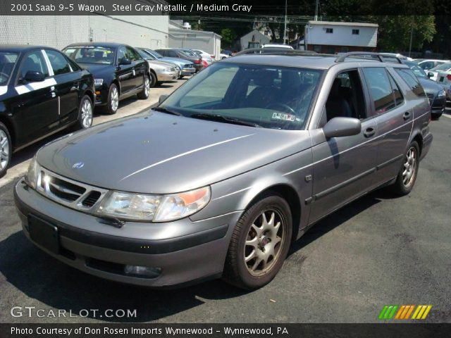 2001 Saab 9-5 Wagon in Steel Gray Metallic