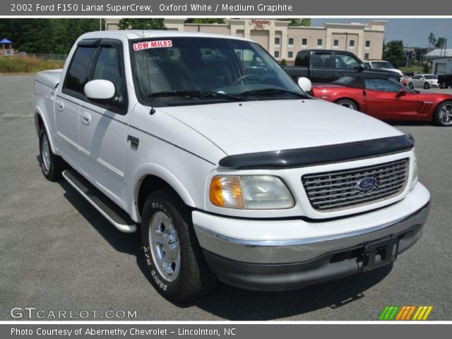 2002 Ford F150 Lariat SuperCrew in Oxford White