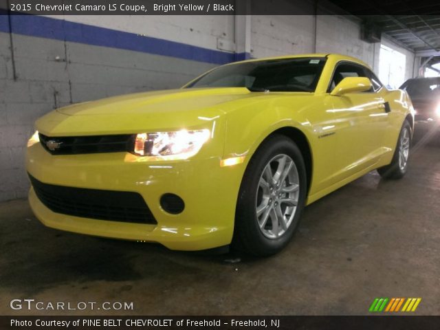 2015 Chevrolet Camaro LS Coupe in Bright Yellow