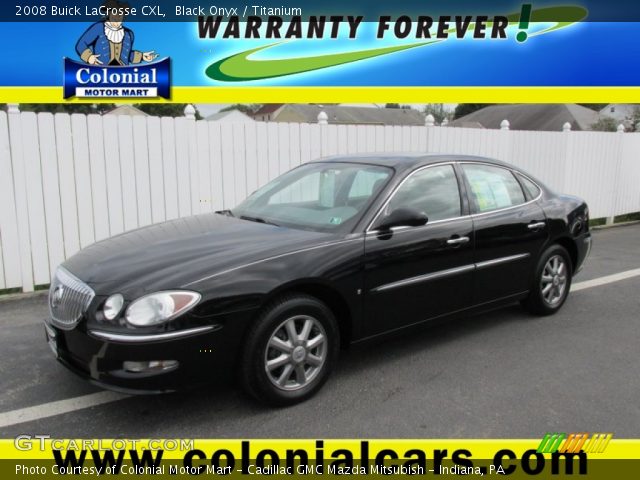 2008 Buick LaCrosse CXL in Black Onyx