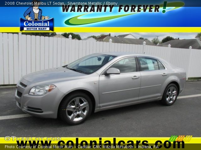 2008 Chevrolet Malibu LT Sedan in Silverstone Metallic