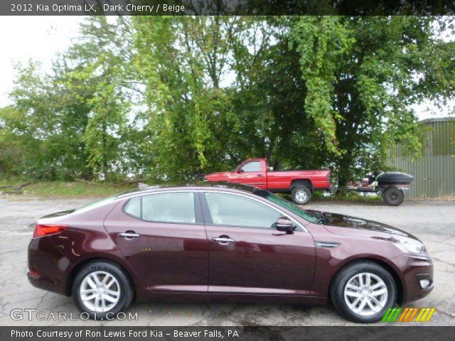 2012 Kia Optima LX in Dark Cherry