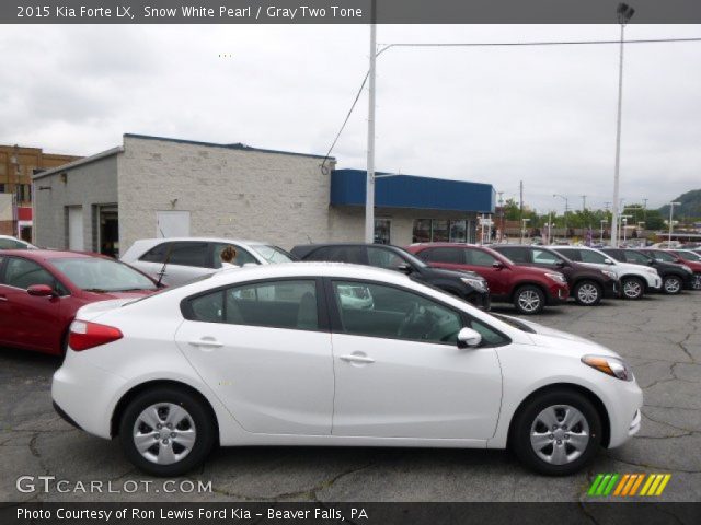 2015 Kia Forte LX in Snow White Pearl