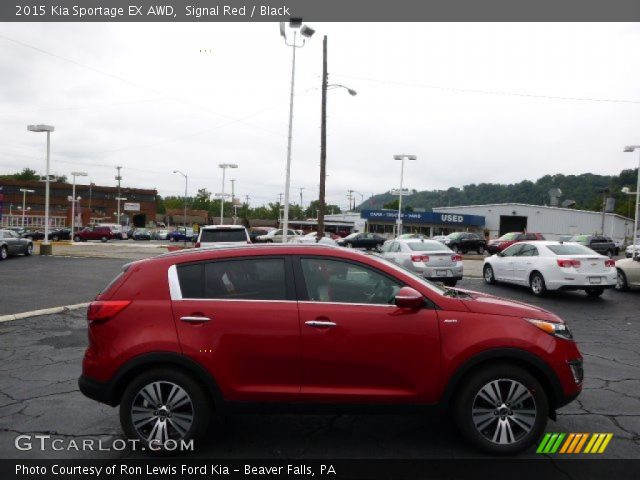 2015 Kia Sportage EX AWD in Signal Red