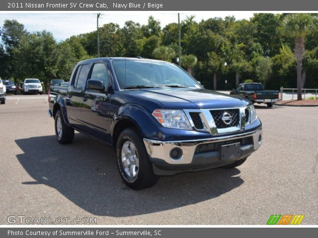 2011 Nissan Frontier SV Crew Cab in Navy Blue
