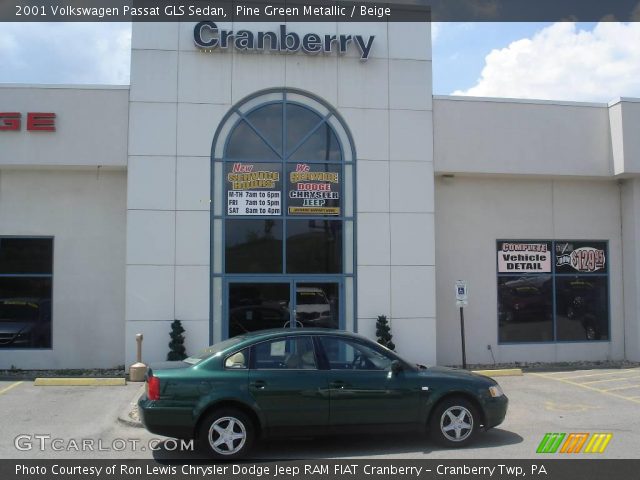 2001 Volkswagen Passat GLS Sedan in Pine Green Metallic