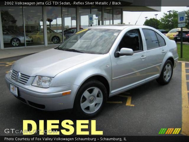 2002 Volkswagen Jetta GLS TDI Sedan in Reflex Silver Metallic