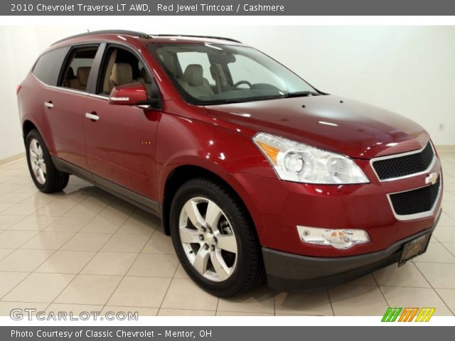 2010 Chevrolet Traverse LT AWD in Red Jewel Tintcoat