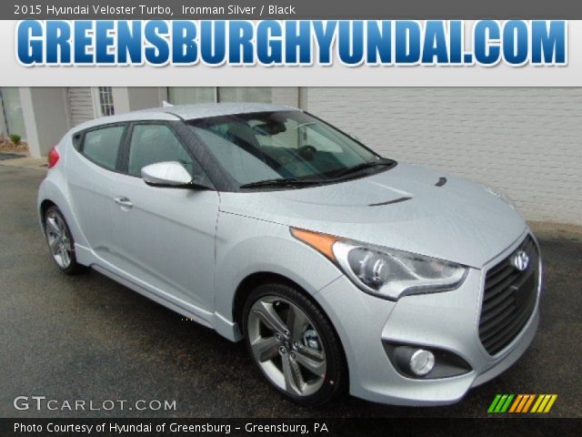 2015 Hyundai Veloster Turbo in Ironman Silver