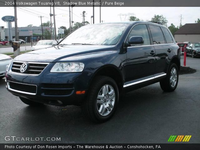 2004 Volkswagen Touareg V8 in Shadow Blue Metallic