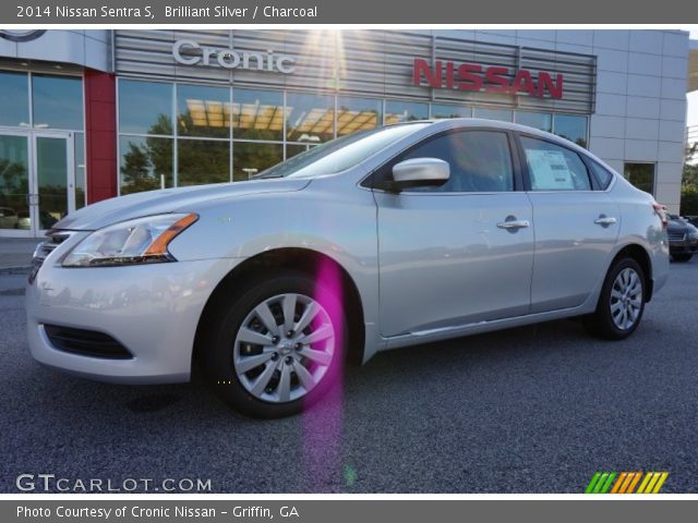 2014 Nissan Sentra S in Brilliant Silver