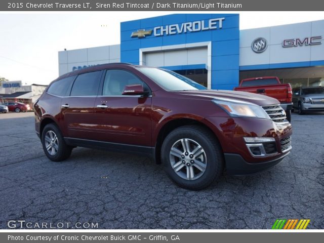 2015 Chevrolet Traverse LT in Siren Red Tintcoat