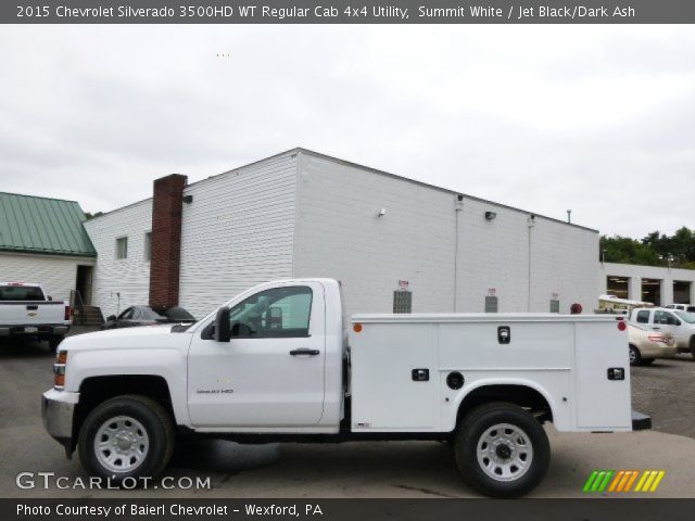 2015 Chevrolet Silverado 3500HD WT Regular Cab 4x4 Utility in Summit White