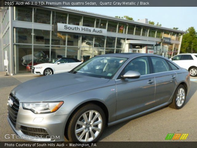 2015 Audi A6 3.0 TDI Premium Plus quattro Sedan in Quartz Gray Metallic