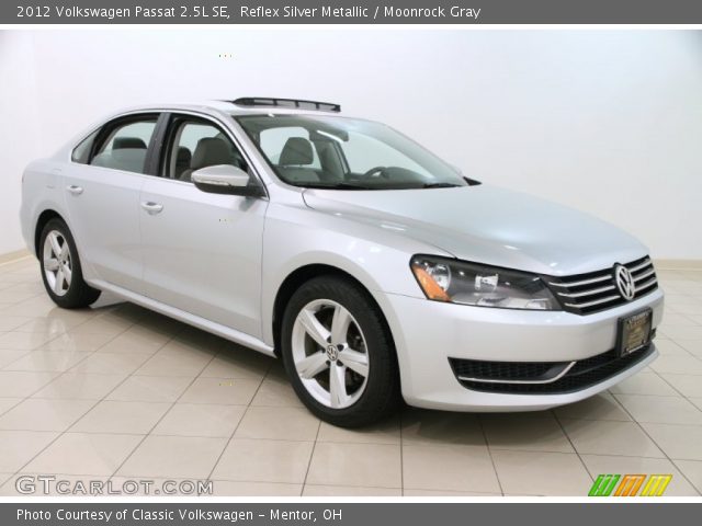 2012 Volkswagen Passat 2.5L SE in Reflex Silver Metallic