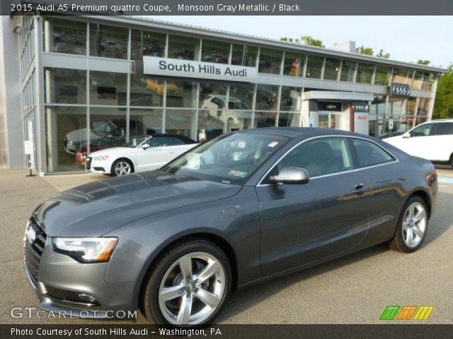 2015 Audi A5 Premium quattro Coupe in Monsoon Gray Metallic