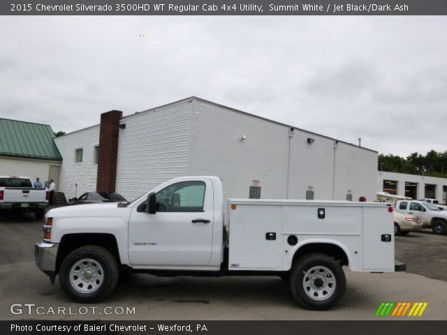 2015 Chevrolet Silverado 3500HD WT Regular Cab 4x4 Utility in Summit White