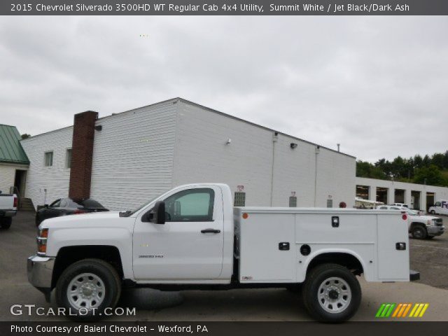 2015 Chevrolet Silverado 3500HD WT Regular Cab 4x4 Utility in Summit White