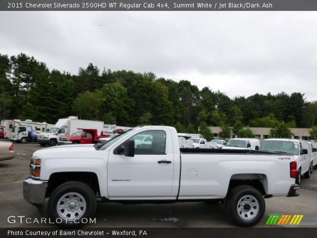 2015 Chevrolet Silverado 3500HD WT Regular Cab 4x4 in Summit White