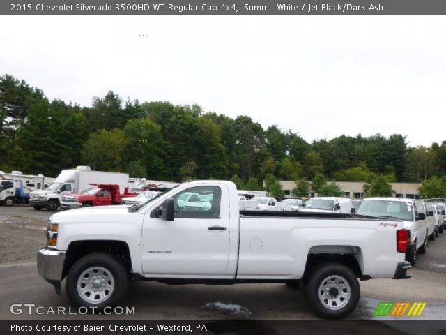 2015 Chevrolet Silverado 3500HD WT Regular Cab 4x4 in Summit White