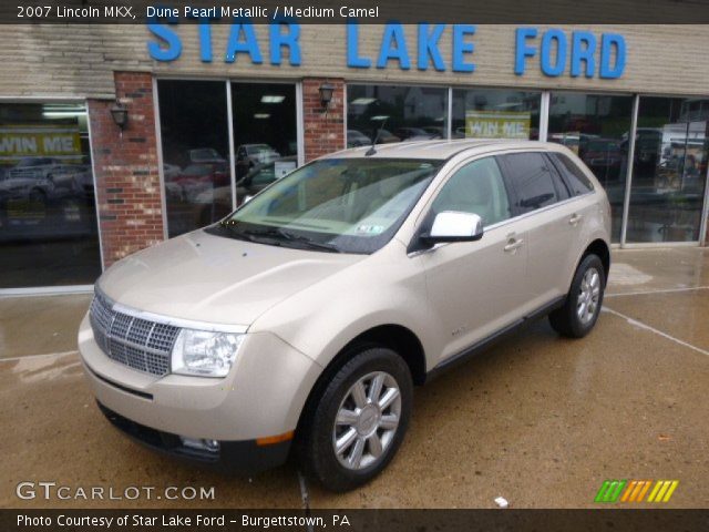 2007 Lincoln MKX  in Dune Pearl Metallic