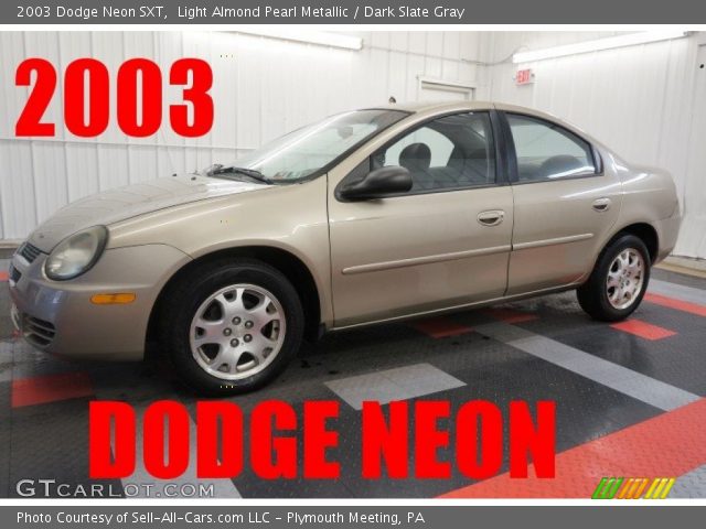 2003 Dodge Neon SXT in Light Almond Pearl Metallic