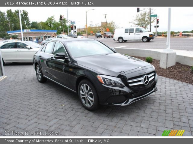 2015 Mercedes-Benz C 300 4Matic in Black