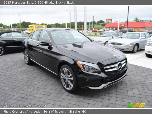 2015 Mercedes-Benz C 300 4Matic in Black