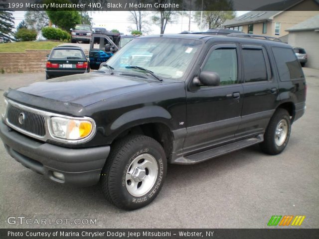 1999 Mercury Mountaineer 4WD in Black